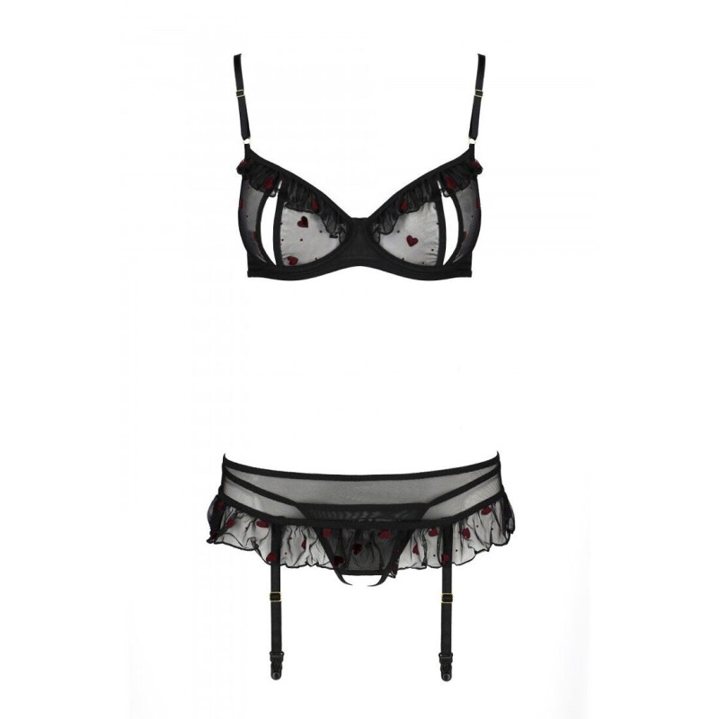 Еротичний комплект LOVELIA SET black S/M - Passion