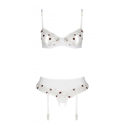 Еротичний комплект LOVELIA SET White XXL/3XL - Passion