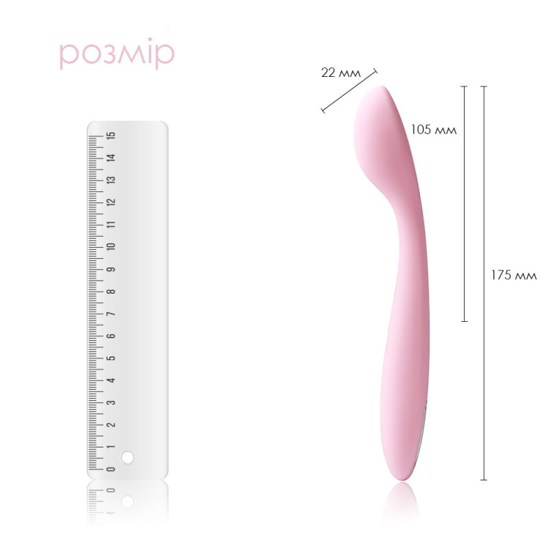Стимулятор клітора і точки G Svakom Keri Pale Pink