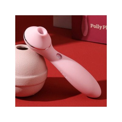 Вакуумний вібратор KISSTOY Polly Plus Pink