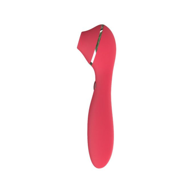 Вакуумний вібратор KISSTOY Polly Plus Red