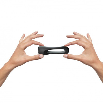 Ерекційне кільце подвійне Love To Love FLUX RING - Black ONYX