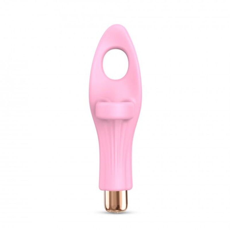 Вібратор на палец Love To Love Tickle me - BABY PINK перезаряжаемый, 3 варіанта використання