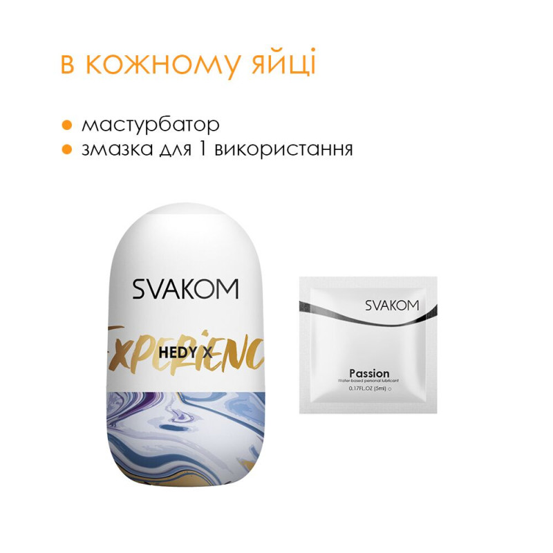 Набір яєйць мастурбаторів Svakom Hedy X- Experience