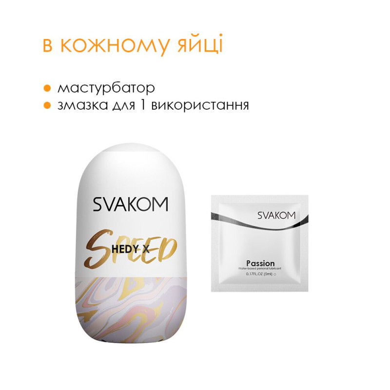 Набір яєйць мастурбаторів Svakom Hedy X- Speed