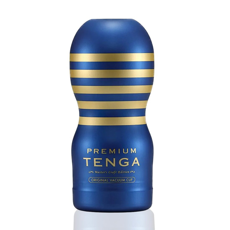 Мастурбатор Tenga Premium Original Vacuum Cup (глибока горло) з вакуумною стимуляцією