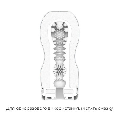 Мастурбатор Tenga Premium Original Vacuum Cup (глибока горло) з вакуумною стимуляцією