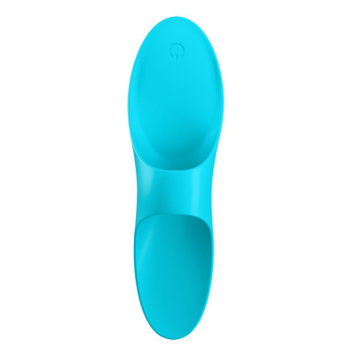 Вібратор на палець Satisfyer Teaser Light Blue (м'ята упаковка)