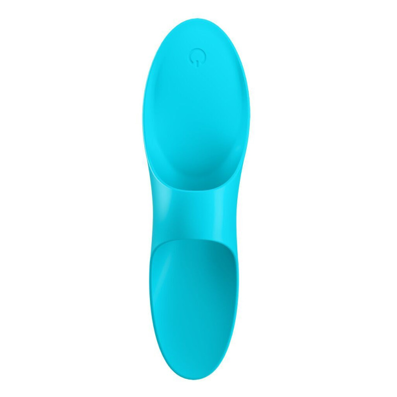Вібратор на палець Satisfyer Teaser Light Blue (м'ята упаковка)