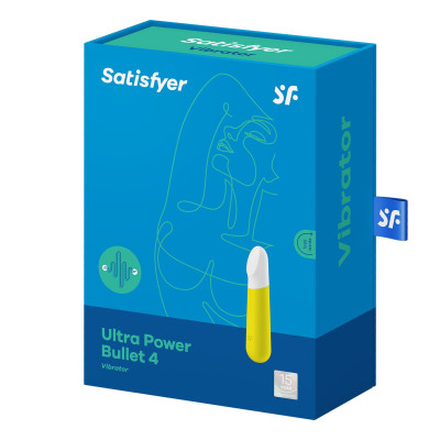 Вібратор для клітора Satisfyer Ultra Power Bullet 4 Yellow