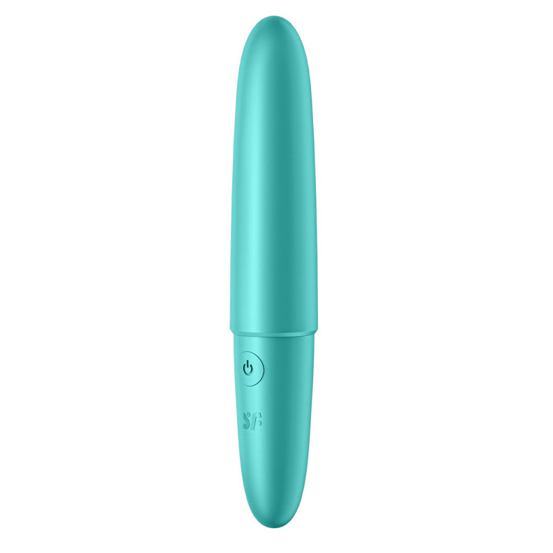 Вібратор для клітора Ultra Power Bullet 6 Turquoise