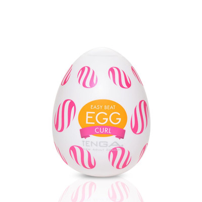 Мастурбатор-яйце Tenga Egg Curl Мастурбатор-яйце Tenga Egg Curl