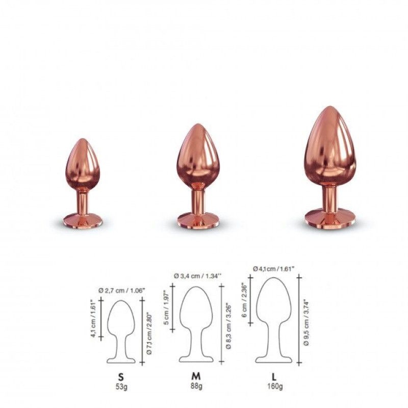 Анальна пробка Dorcel - DIAMOND PLUG L