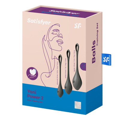 Набір йони бусин Satisfyer Yoni Power 2 Black
