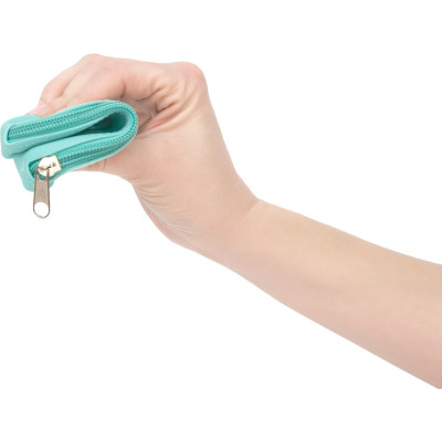 Сумка для зберігання секс-іграшок PowerBullet - Silicone ZippeRed Bag Teal