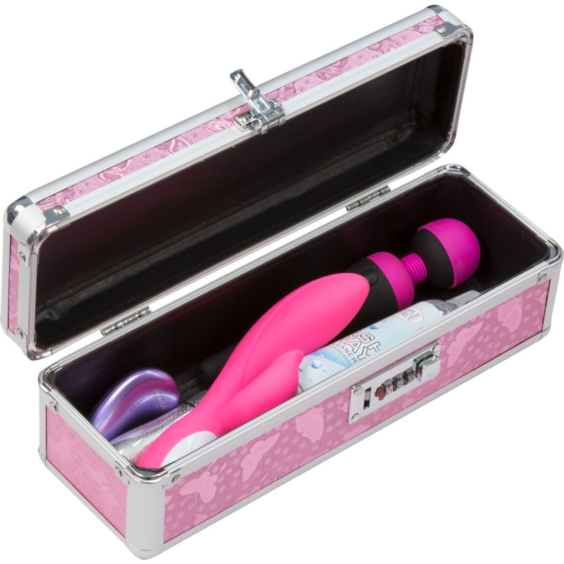 Кейс для зберігання секс-іграшок BMS Factory - The Toy Chest Lokable Vibrator Case з кодовим замком