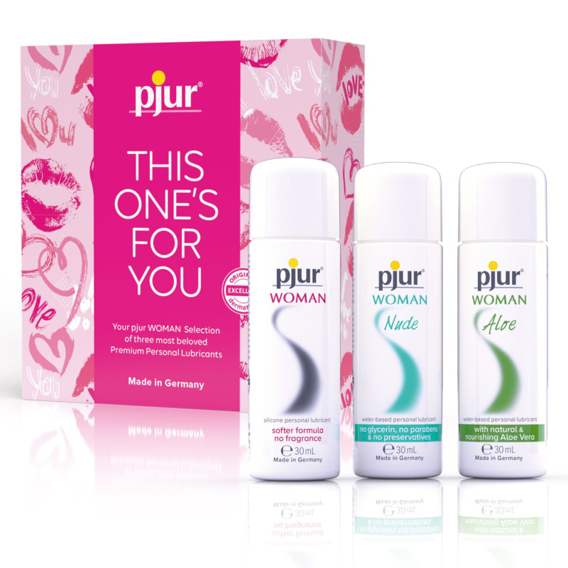 Набір змазок Pjur Woman Selection - THIS ONE'S FOR YOU, 3 види змазок серії Woman