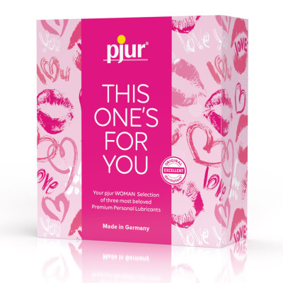 Набір змазок Pjur Woman Selection - THIS ONE'S FOR YOU, 3 види змазок серії Woman