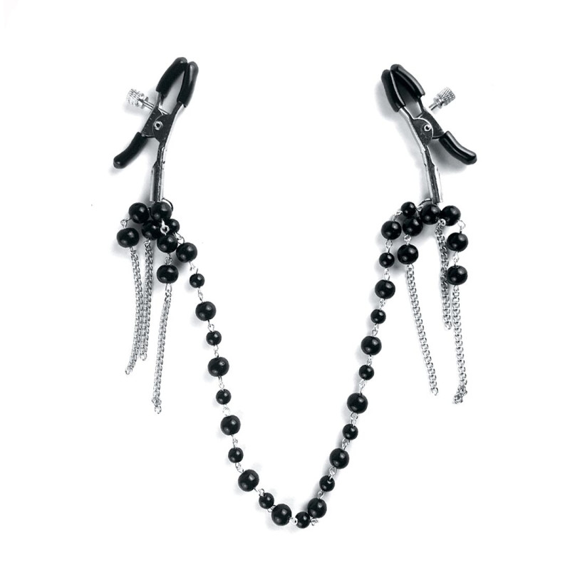 Зажими для сосків Art of Sex - Nipple clamps Afina Black