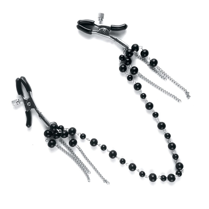 Зажими для сосків Art of Sex - Nipple clamps Afina Black