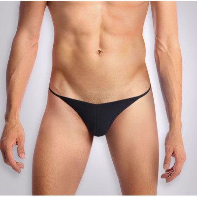 Чоловічі трусики XS-2XL з силіконовою анальною пробкою Art of Sex - Sexy Panties plug size L Black