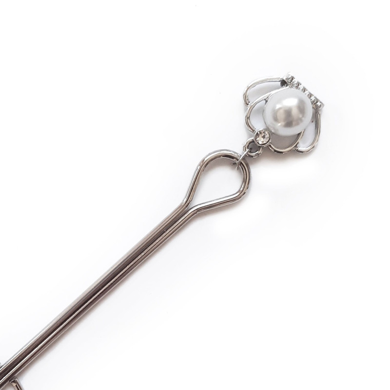 Зажим для клітора Art of Sex - Clit Clamp Royal Pearls