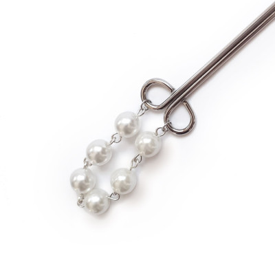 Зажим для клітора Art of Sex - Clit Clamp Royal Pearls