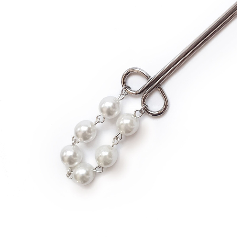Зажим для клітора Art of Sex - Clit Clamp Royal Pearls