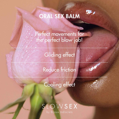 Засіб для мінету Bijoux Indiscrets SLOW SEX - Oral sex balm 30 мл