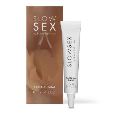 Розігріваючий бальзам для клітора Bijoux Indiscrets SLOW SEX - Clitoral balm 10 мл