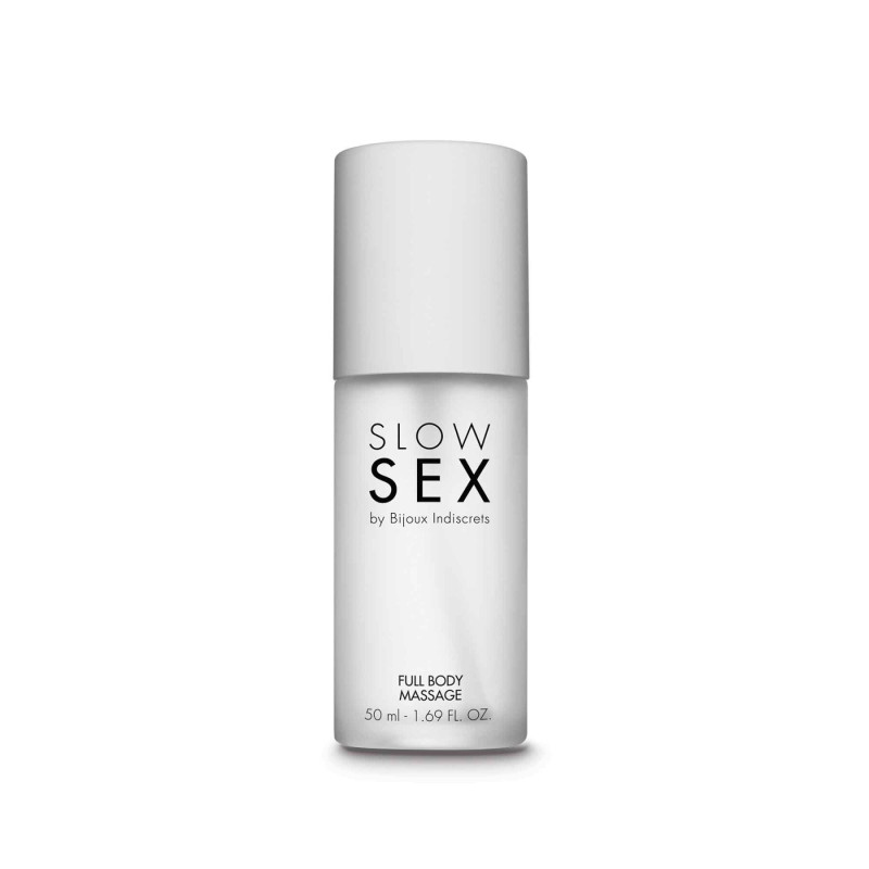 Силіконовий гель для масажу всього тіла Bijoux Indiscrets Slow Sex Full body massage 50 мл