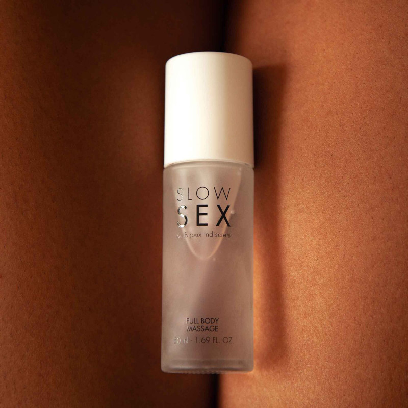 Силіконовий гель для масажу всього тіла Bijoux Indiscrets Slow Sex Full body massage 50 мл