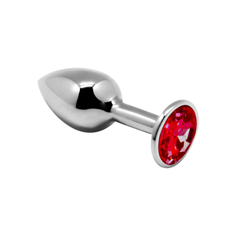 Анальна пробка Alive Mini Metal Butt Plug Red M