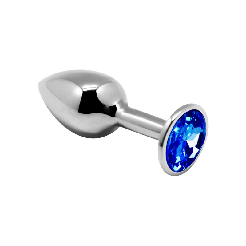 Анальна пробка Alive Mini Metal Butt Plug Blue M