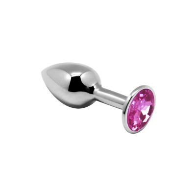 Анальна пробка Alive Mini Metal Butt Plug Pink S