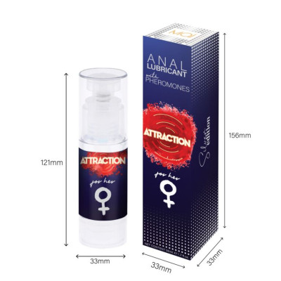 Лубрикант на водній основі з феромонами MAI ATTRACTION ANAL FOR HER (50 мл)