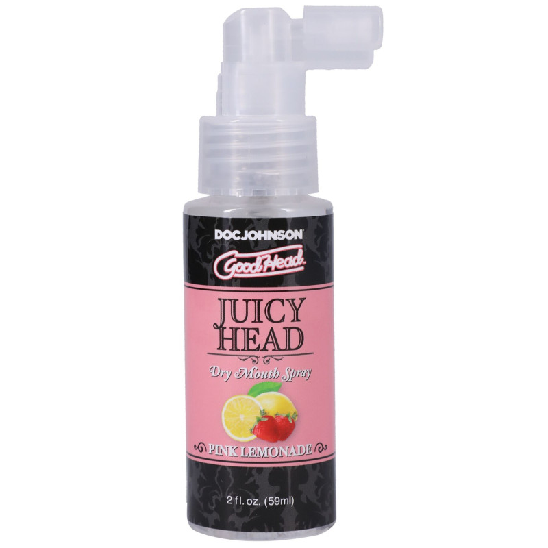 Зволожуючий оральний спрей Doc Johnson GoodHead – Juicy Head Dry Mouth Spray – Рожевий Лимонад (59мл)