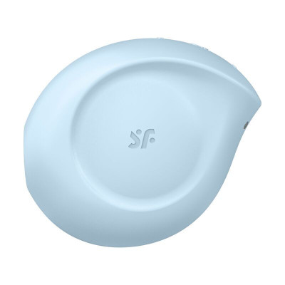 Вакуумний кліторальний стимулятор із вібрацією Satisfyer Sugar Rush Blue (м'яте паковання)