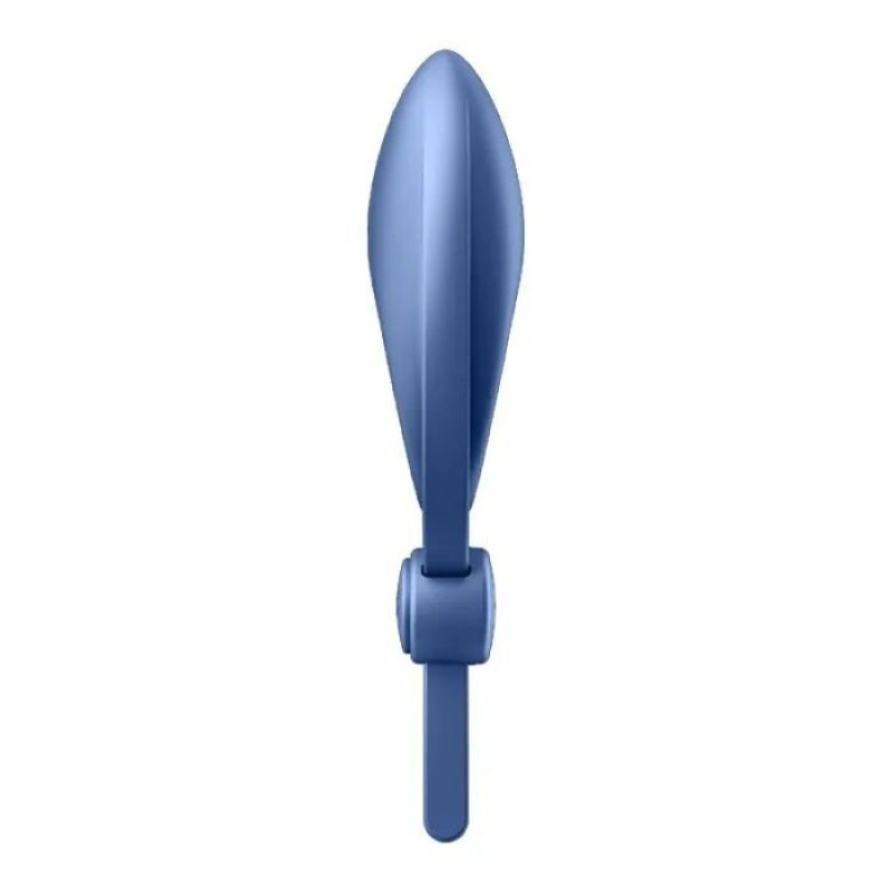 Ерекційне віброкільце лассо Satisfyer Sniper Blue з регулюванням розміру