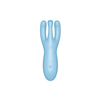 Кліторальний Смарт-вібратор Satisfyer Threesome 4 Blue