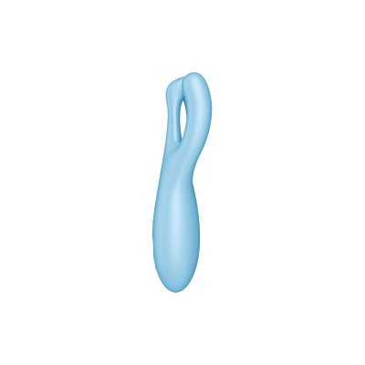 Кліторальний Смарт-вібратор Satisfyer Threesome 4 Blue