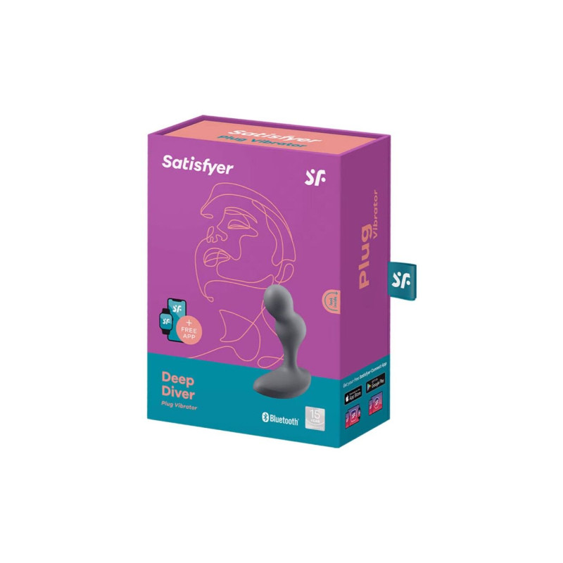 Смарт масажер простати Satisfyer Deep Diver (діаметр 3.3 см)
