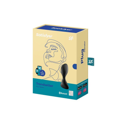 Анальна смарт-пробка із вібрацією Satisfyer Trendsetter (діаметр 3,4 см)
