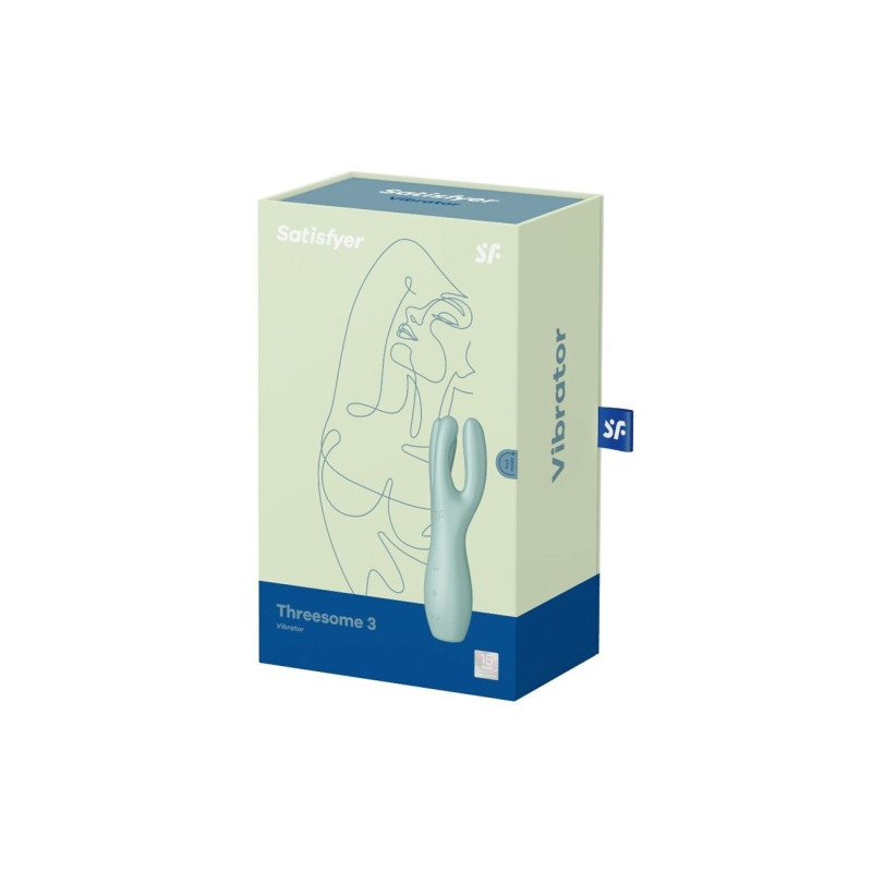 Вібратор Satisfyer Threesome 3 Mint
