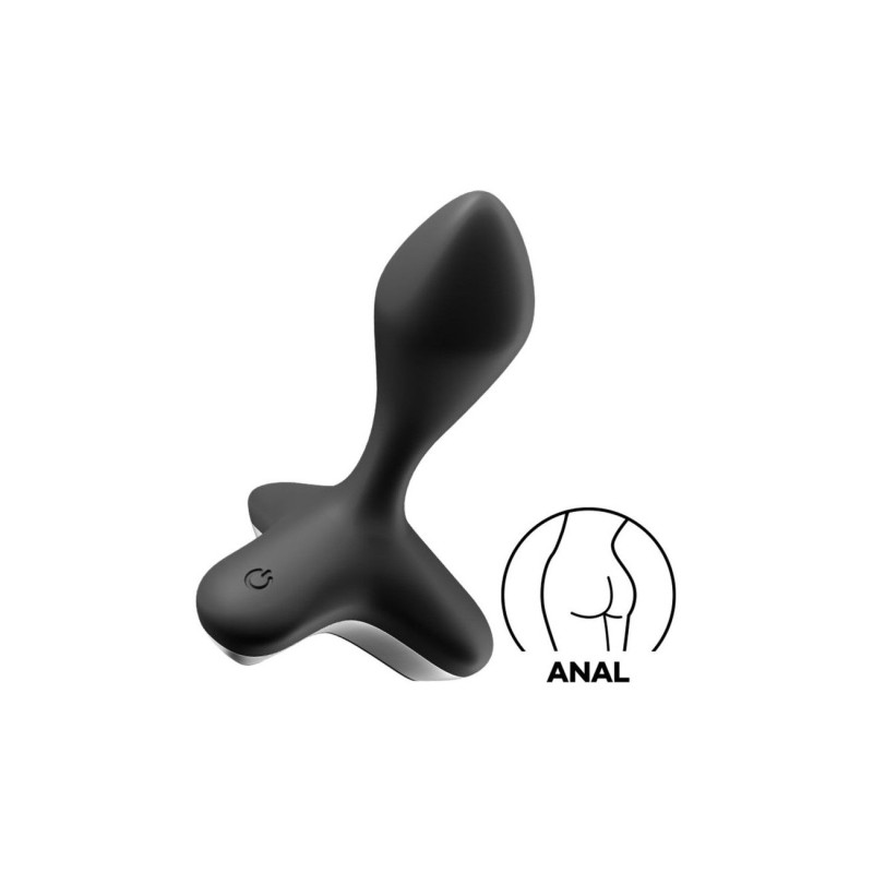 Анальна пробка з вібрацією Satisfyer Game Changer Black (діаметр 3.5 см)