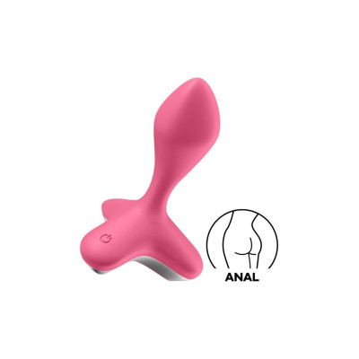 Анальна пробка із вібрацією Satisfyer Game Changer Pink (діаметр 3.5 см)