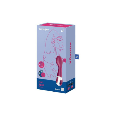 Смарт-вібратор точки G Satisfyer Hot Spot із функцією підігріву