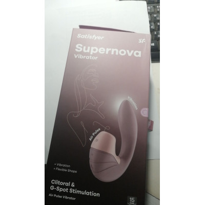 Вакуумний вібратор Satisfyer Supernova Old Rose (м'ята упаковка)