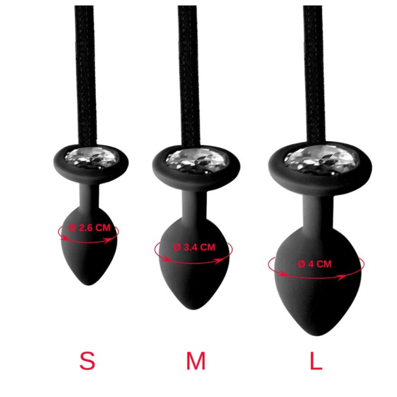 Чоловічі труси XS-2XL із силіконовою анальною пробкою Art of Sex - Joni plug