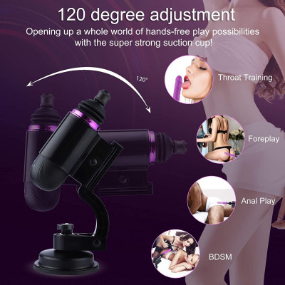 Міні секс-машина Hismith Mini Capsule Sex-Machine with Strong Suction APP